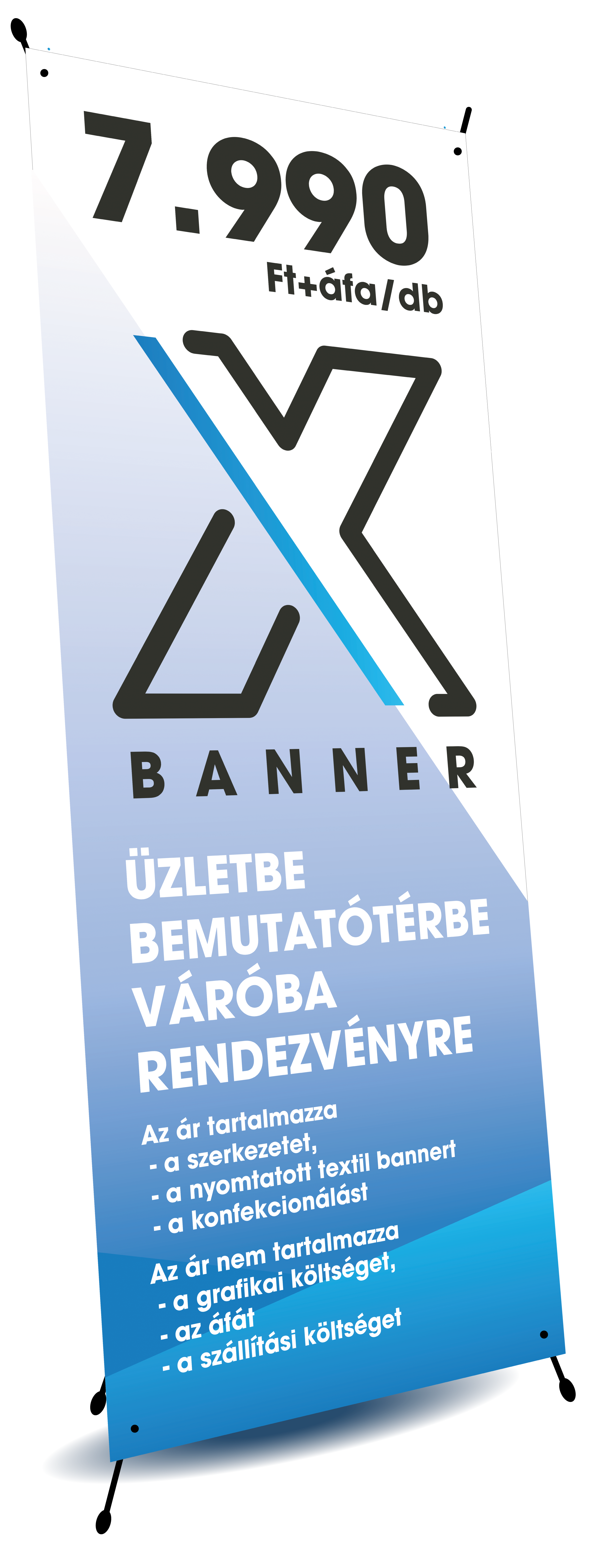 X banner akció Gyálon